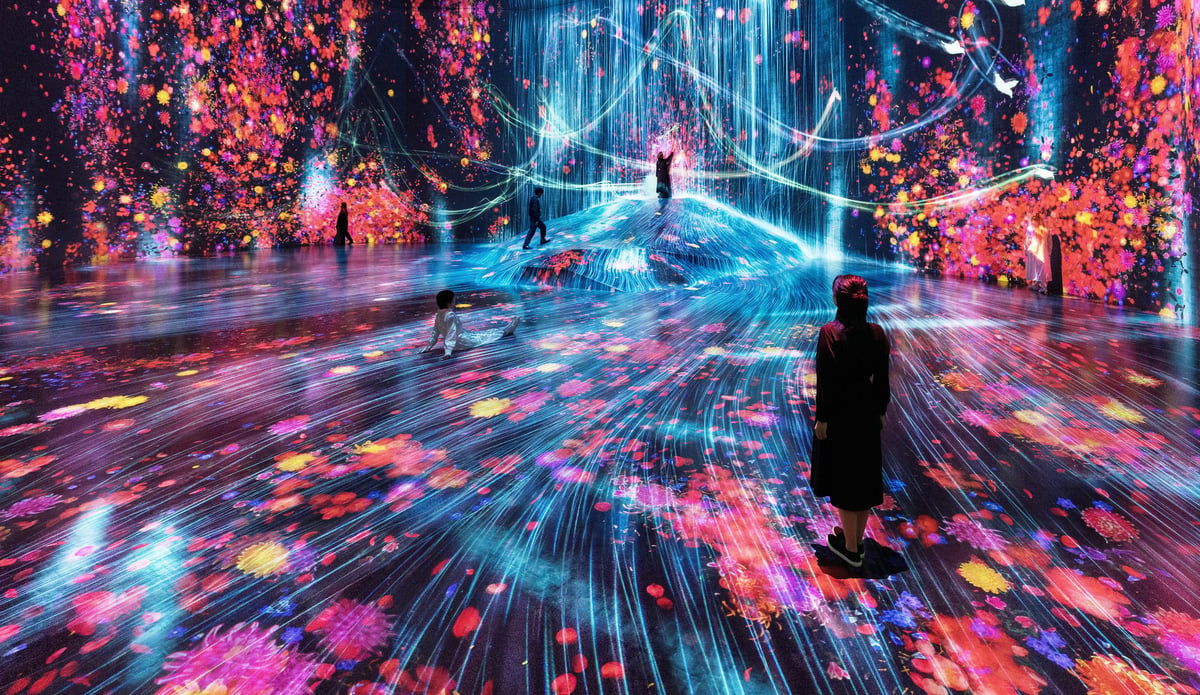teamLab Borderless 麻布台Hills 参考图 1